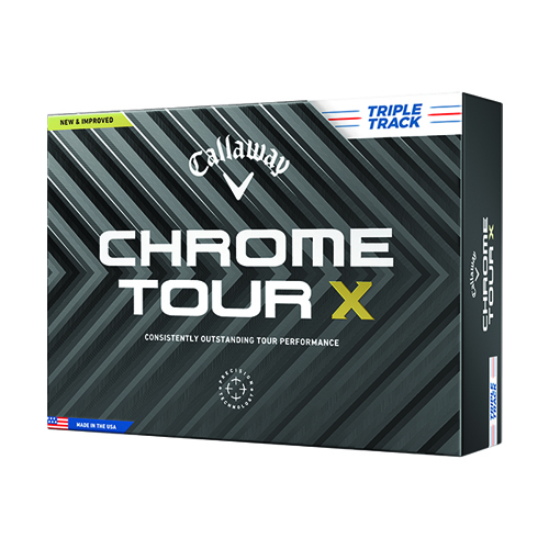 Callaway Chrome Tour X- Triple Track Golfballs